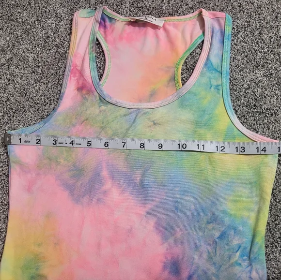 Zenana Tie Dye Bodysuit Size Small - Picture 6 of 9